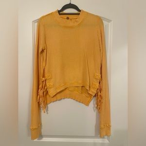 Free People long sleeve sweatshirt top